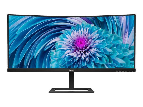 original Philips | UltraWide LCD Monitor | 346E2CUAE | 34 " | VA | WQHD | 21:9 | 100 Hz | 4 ms | 3440 x 1440 | 300 cd/m² | HDMI ports quantity 1 | Black | Warranty 36 month(s)
