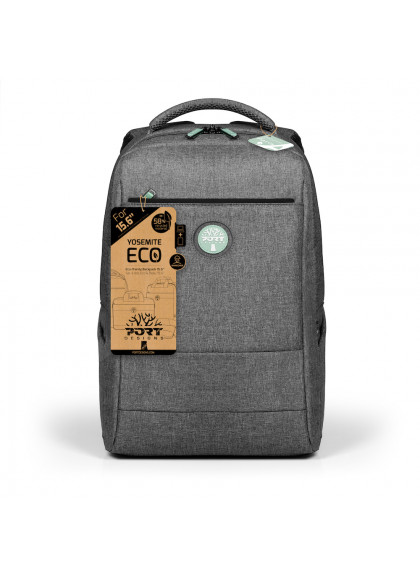 PORT DESIGNS | Laptop Backpack | YOSEMITE Eco XL | Backpack | Shoulder strap | Grey