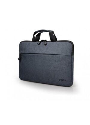 original PORT DESIGNS | Belize | Fits up to size 13.3 ” | Toploading laptop case | Shoulder strap | Black