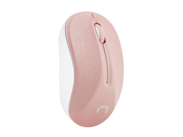 Natec Mouse, Toucan, Wireless, 1600 DPI, Optical, Pink-White | Natec | Mouse | Optical | Wireless | Pink/White