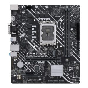 original Asus | PRIME H610M-D D4 | Processor family Intel | Processor socket LGA1700 | DDR4 DIMM | Memory slots 2 | Supported hard disk drive interfaces SATA, M.2 | Number of SATA connectors 4 | Chipset Intel H610 | mATX