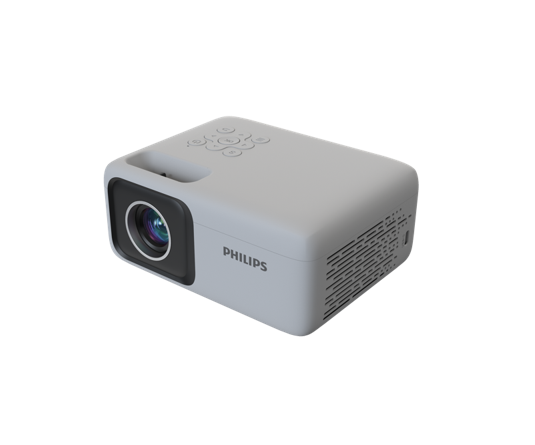 original Philips NeoPix 106 Projector | HD ready (1280x720) | 100 ANSI lumens | Gray | Wi-Fi
