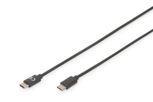 original Digitus | USB Type-C Connection Cable | AK-300138-018-S | USB-C to USB-C USB Male 2.0 (Type C) | USB Male 2.0 (Type C)