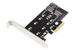 original Digitus | M.2 NGFF / NVMe SSD PCI Express 3.0 (x4) Add-On Card | DS-33170