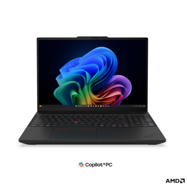Lenovo ThinkPad T16 G5 AMD | Black | 16 " | IPS | 1920 x 1200 pixels | WUXGA | Anti-glare | AMD Ryzen AI 5 PRO | 440 | 16 GB | SODIMM DDR5 | Solid-state drive capacity 512 GB | AMD Radeon 840M Graphics | Windows 11 Pro | 802.11be | Bluetooth version 5.4 | Keyboard language Nordic | Keyboard backlit | Warranty 36 month(s) | Battery warranty 12 month(s)