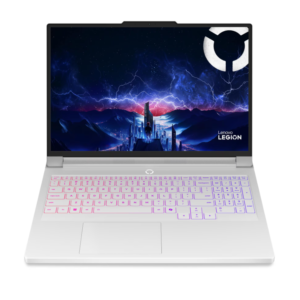 Lenovo Legion Pro 7 16IAX10H Intel | Glacier White | 16 ” | OLED | WQXGA | 2560 x 1600 pixels | Glossy | Intel Core Ultra 9 | 290HX Plus | 64 (2x32GB) GB | CSODIMM DDR5 | Solid-state drive capacity 2000 GB | NVIDIA GeForce RTX 5090 | GDDR7 | 24 GB | Windows 11 Home | 802.11be | Bluetooth version 5.4 | Keyboard language English | Keyboard backlit | Warranty 24 month(s) | Battery warranty 12 month(s)