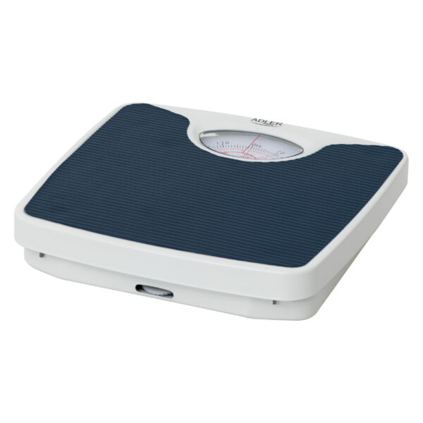 original Adler | Mechanical bathroom scale | AD 8151b | Maximum weight (capacity) 130 kg | Accuracy 1000 g | Blue/White