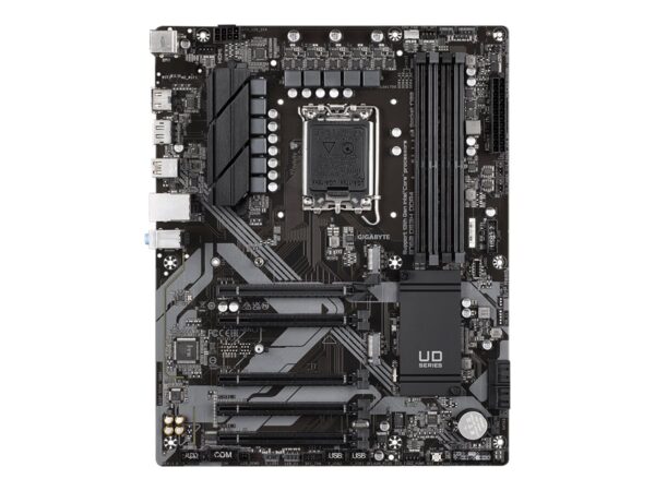 original Gigabyte | B760 DS3H DDR4 1.0 M/B | Processor family Intel | Processor socket LGA1700 | DDR4 DIMM | Memory slots 4 | Supported hard disk drive interfaces SATA, M.2 | Number of SATA connectors 4 | Chipset Intel B760 Express | ATX