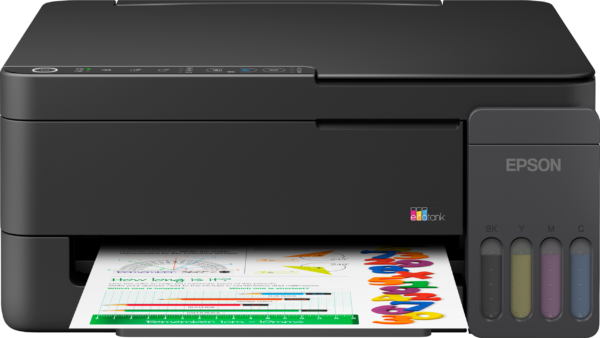 original Epson EcoTank | L3350 | Inkjet | Colour | Multifuction Printer | A4 | Wi-Fi | Black