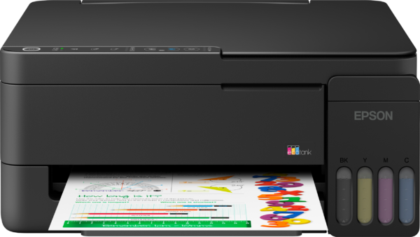 original Epson EcoTank | L3351 | Inkjet | Colour | Multifuction Printer | A4 | Wi-Fi | Black