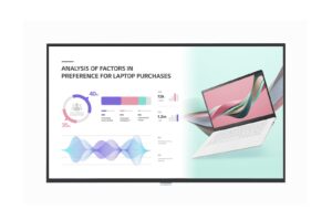 LG | 98UH5J-H.AEU | 98 ” | Landscape/Portrait | 24/7 | WebOS | 8 ms | 178 ° | 178 ° | 500 cd/m²