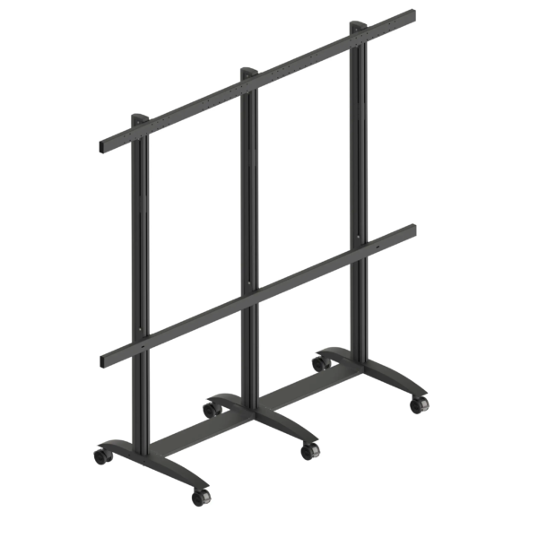 original EDBAK Floor stand | TRV400.006 Videoconferencing trolley for Samsung | Height adjustment | 130 " | Maximum weight (capacity) 200 kg | Black
