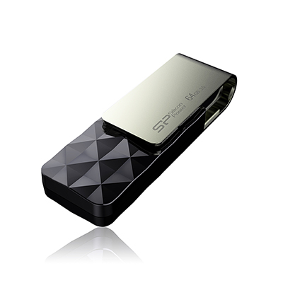 original Silicon Power | Blaze B30 | 64 GB | USB Type-A | Black