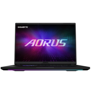 Gigabyte Aorus Master 16 6XJM4EEE64SP | Black | 16 ” | WQXGA | 2560 x 1600 pixels | 240 Hz | AMD Ryzen 9 | 9955HX3D | 32 GB | Solid-state drive capacity 1000 GB | NVIDIA GeForce RTX 5070Ti | GDDR7 | 12 GB | Windows 11 Pro | 802.11be | Bluetooth version 5.4 | Keyboard language English | Keyboard backlit | Warranty 24 month(s) | Battery warranty 12 month(s)