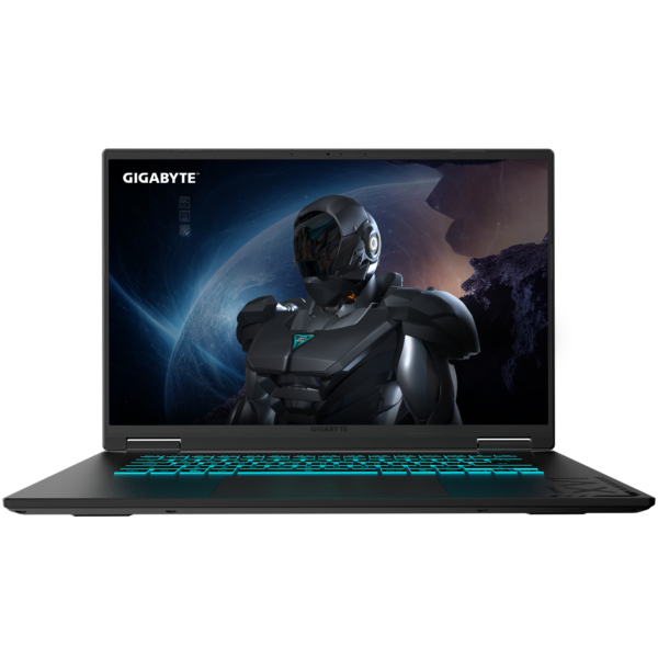 original Gigabyte A16 GAMING 3WHK3EEC94SH | Black Steel | 16 " | IPS | WQXGA | 2560 x 1600 pixels | 165 Hz | AMD Ryzen 7 | 260 | 16 GB | Solid-state drive capacity 1000 GB | NVIDIA GeForce RTX 5070 | GDDR7 | 8 GB | Windows 11 Home | 802.11ax | Bluetooth version 5.3 | Keyboard language English | Keyboard backlit | Warranty 24 month(s) | Battery warranty 12 month(s)