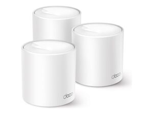 original TP-LINK | AX1500 Whole Home Mesh Wi-Fi 6 System | Deco X10 (3-pack) | 802.11ax | 10/100/1000 Mbit/s | Ethernet LAN (RJ-45) ports 1 | Mesh Support Yes | MU-MiMO Yes | No mobile broadband | Antenna type Internal