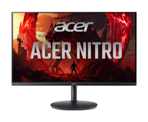 Acer Nitro XF27QX Ergo | 27 ” | IPS | FHD | 16:9 | 300 Hz | 1 ms | 2560 x 1440 pixels | 250 cd/m² | HDMI ports quantity 2 | Black