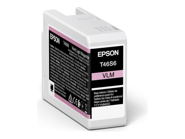 original Epson Singlepack T46S60N UltraChrome Pro 10 ink 25ml | T46S6 | Ink tank | Magenta