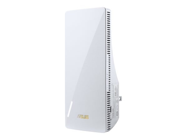 original Asus | AX3000 Dual-band WiFi 6 Range Extender (EU) | RP-AX58 | 802.11ax | 574+2402 Mbit/s | 10/100/1000 Mbit/s | Ethernet LAN (RJ-45) ports 1 | Mesh Support Yes | MU-MiMO No | No mobile broadband | Antenna type Internal