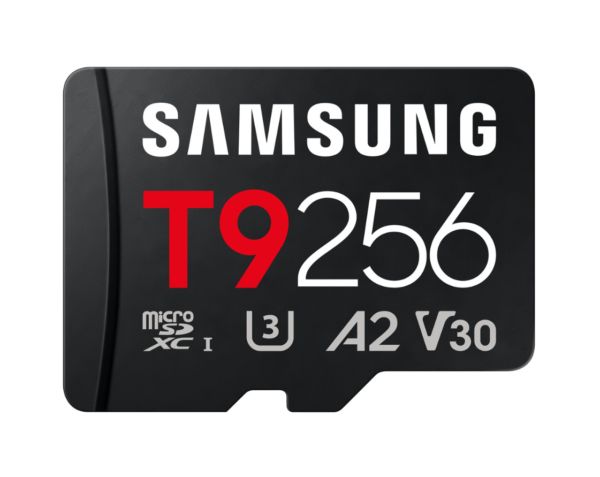 Samsung microSDXC UHS-I Card | T9 | 256 GB | microSD | Flash memory class U3, V30, A2