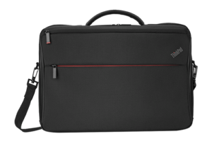 Lenovo | Essential | ThinkPad Essential 13-14-inch Slim Topload(Sustainable & Eco-friendly, made with recycled PET: Total 7.5% Exterior: 24%) | Fits up to size 14 ” | Topload | Shoulder strap | Black