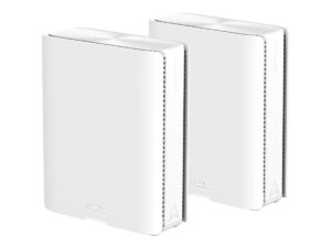 original Asus | Quad Band WiFi 7 Mesh Router | ZenWiFi BQ16 | 802.11be | UP to 25000 Mbit/s | Ethernet LAN (RJ-45) ports 5 | Mesh Support Yes | MU-MiMO Yes | Antenna type Internal | 1