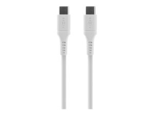 original Fixed | Liquid Silicone Cable USB-C/USB-C, 2m, 60W | FIXDLS-CC2-WH