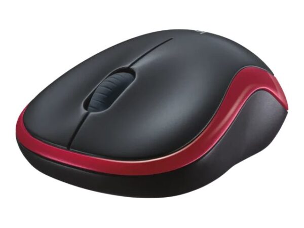 Logitech | Mouse | M185 | Wireless | Red