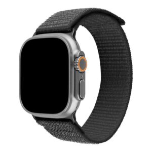 Fixed | Sporty Strap for Apple Watch Ultra 49mm | 160-210 mm | Dark gray | Nylon Fixed | Sporty Strap for Apple Watch Ultra 49mm | 160-210 mm | Dark gray | Nylon