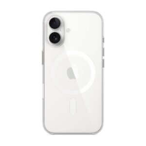 Apple Case with MagSafe | Apple | iPhone 16 | Polycarbonate | Clear Apple Case with MagSafe | Apple | iPhone 16 | Polycarbonate | Clear