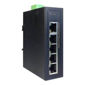 Digitus | Industrial 5 Port Gigabit Switch | DN-651107 | Unmanaged | DIN rail mountable