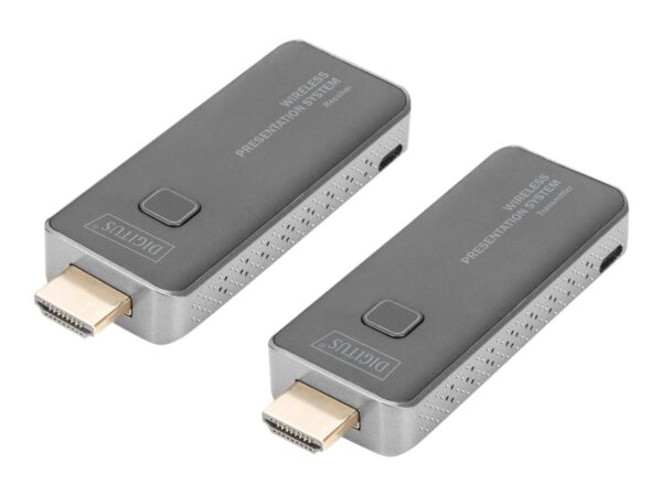 original Digitus Click and Present Mini, Wireless Presentation System | DS-55319 | Black