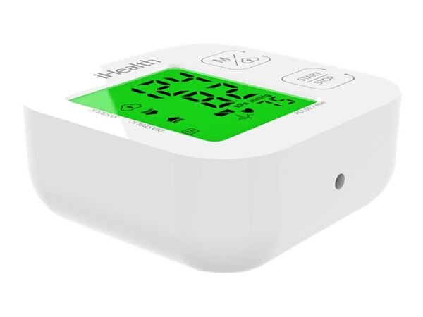 iHealth | Track | KN-550BT | White/Blue | Calculation of blood pressure (systolic and diastolic), Calculation of heart rate | 4 | Wireless Bluetooth connection | Automatic | Weight 438 g