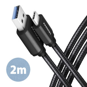 original AXAGON | Data and charging cable | BUCM3-AM20AB | USB Type-C to USB Type-A