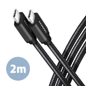 original AXAGON | Data and charging cable | BUCM3-CM20AB | USB Type-C to USB Type-C