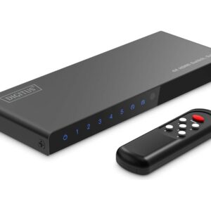 Digitus 8K HDMI Switch, 5×1 | DS-55334 | Black