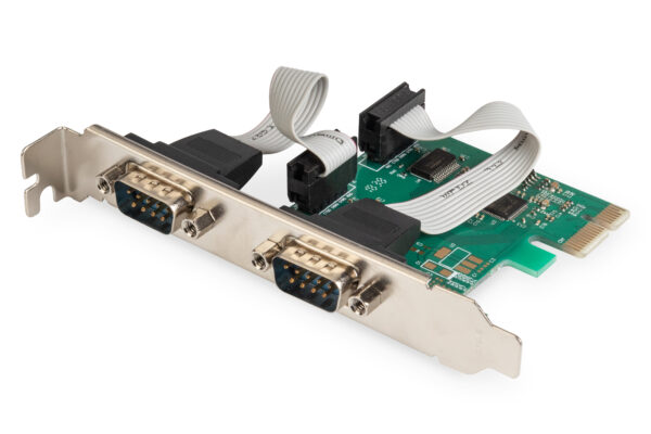 original Digitus | 2-Port Serial Interface Card, PCIe | DS-30000-1 | PCIe
