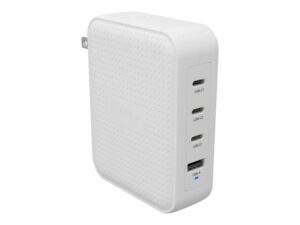 original Hyper HyperJuice 145W USB-C GaN Travel Charger with 4 Ports – White | Hyper