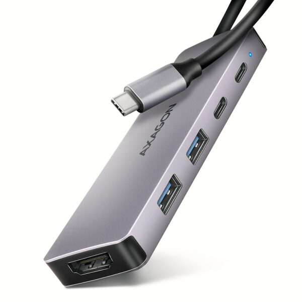 original AXAGON USB-C 5Gbps 5in1 Hub | HMC-5H60