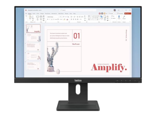 Lenovo | ThinkVision E24-40 | 23.8 " | IPS | 16:9 | 100 Hz | 4 ms | 1920 x 1080 pixels | 250 cd/m² | HDMI ports quantity 1 | Raven Black | Warranty 36 month(s)