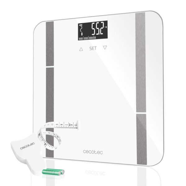 Cecotec | Smart Bathroom Scale | Surface Precision 9400 Full Healthy | Maximum weight (capacity) 180 kg | Accuracy 100 g | White