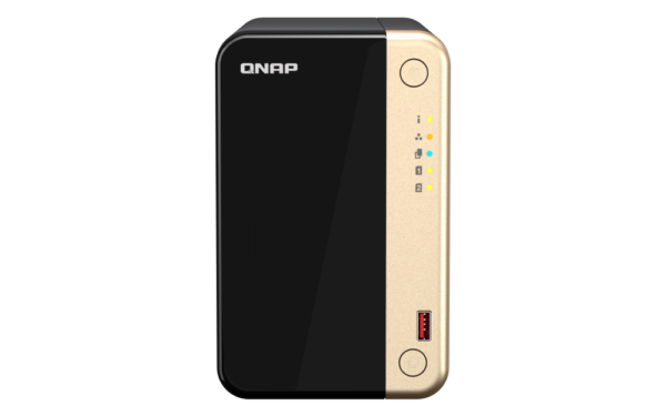 original QNAP | 2-Bay desktop NAS | TS-264-8G | Intel Celeron | N5095 4-core | Processor frequency 2.9 GHz | 8 GB