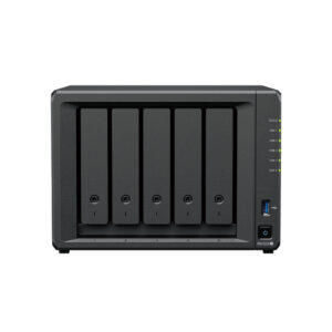 original Synology DiskStation | DS1525+ | AMD Ryzen | V1500B | 8 GB | DDR4 | Black