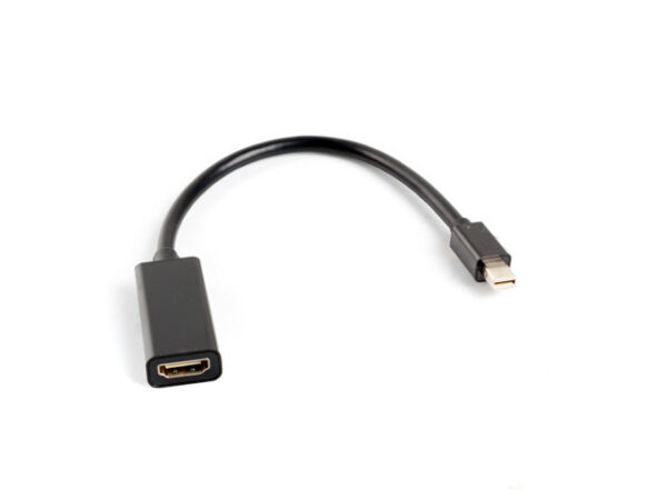 original Lanberg Adapter Cable DisplayPort Mini to HDMI, 20 cm | AD-0005-BK
