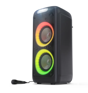 Sharp PS-949 Party Speaker with Built-in Battery | Sharp | Party Speaker | PS-949 XParty Street Beat | 132 W | Waterproof | Bluetooth | Wireless connection | Portable | Black