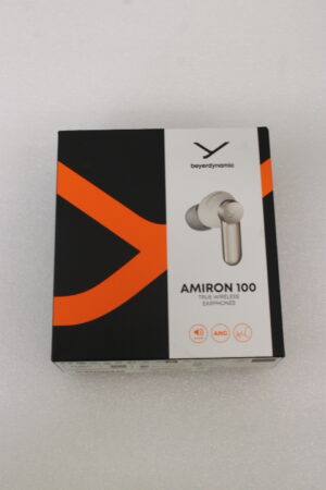 SALE OUT. Beyerdynamic Amiron 100 cream TWS Earphones with charging case, 5 pairs of eartips and USB cable DEMO | SALE OUT. Beyerdynamic True Wireless Earphones | Amiron 100 | Built-in microphone | Bluetooth | ANC | Cream | DEMO