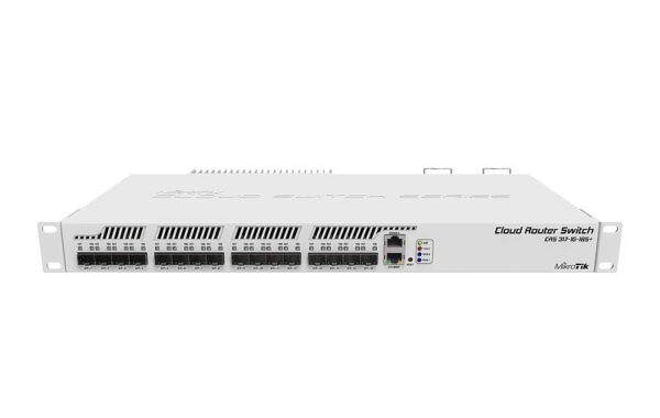original MikroTik | Cloud Core Switch CRS317-1G-16S+RM | Managed L3 | Rackmountable | Gigabit Ethernet (copper) ports quantity 1 | SFP+ ports quantity 16 | 12 month(s)