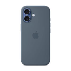 Apple iPhone 17 Silicone Case with MagSafe – Anchor Blue | Apple Apple iPhone 17 Silicone Case with MagSafe – Anchor Blue | Apple