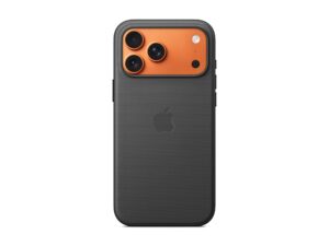 original Apple iPhone 17 Pro Max TechWoven Case with MagSafe – Black | Apple