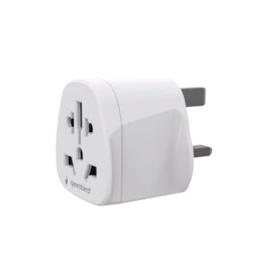 original Gembird World to UK power adapter plug, 10 A | A-AC-UKMINTF